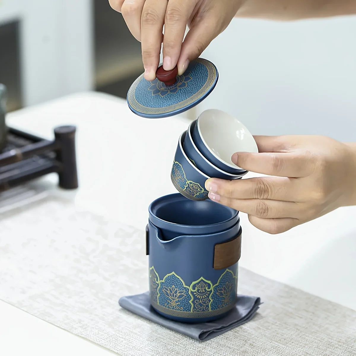 Portable Kung Fu Travel Tea Set