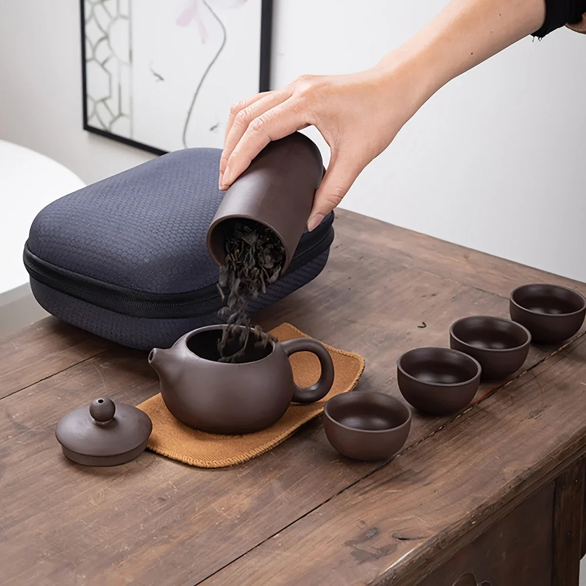 Portable Kung Fu Travel Tea Set