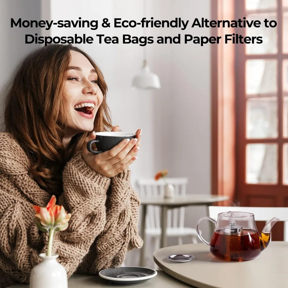 Extra Fine Mesh Tea Infuser (304 Stainless Steel)