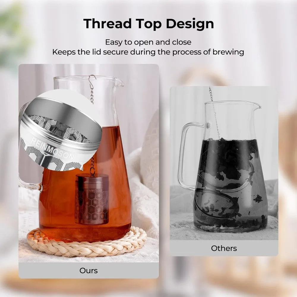 Extra Fine Mesh Tea Infuser (304 Stainless Steel)