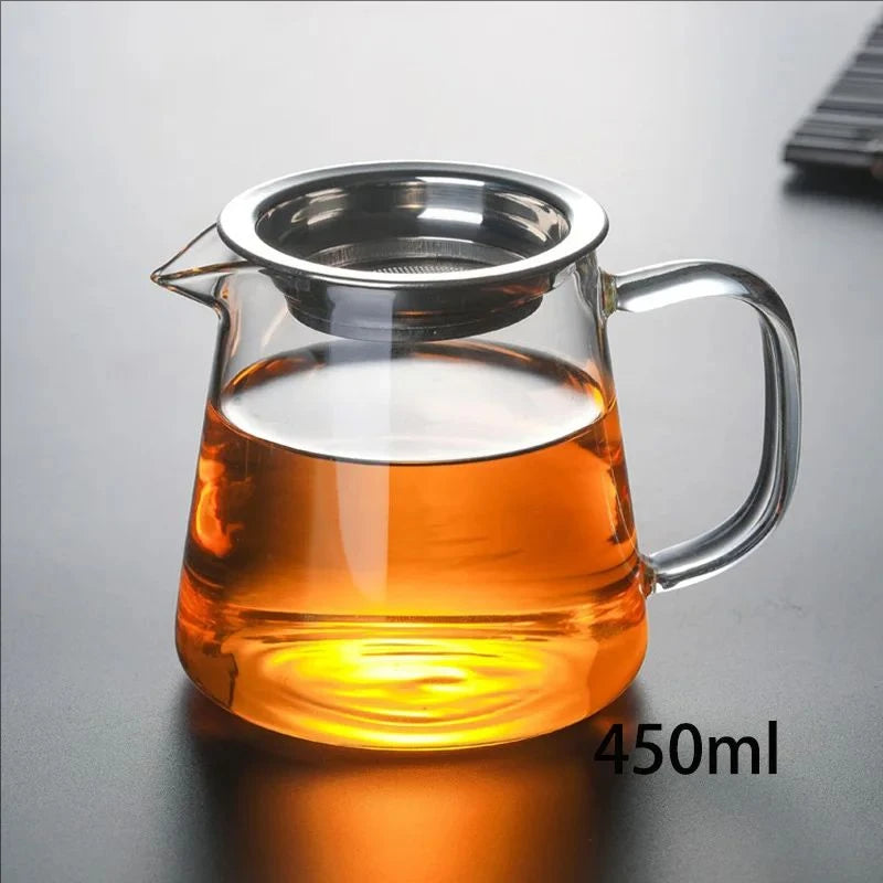 Heat-Resistant Glass Tea Set with Infuser