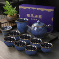 9-Piece Gongfu Porcelain Tea Set