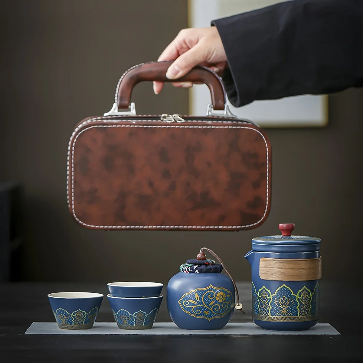 Portable Kung Fu Travel Tea Set