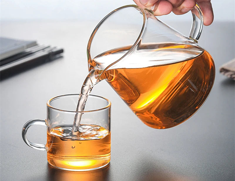 Heat-Resistant Glass Tea Set with Infuser